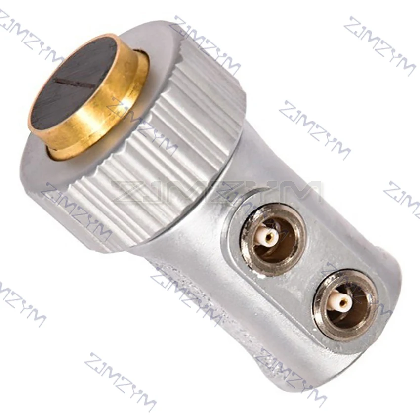 F10 10mm 2.5MHz/4MHz/5MHz Przetwornik Dural Element Dual Straight Beam Probe Przetwornik do ultradźwiękowej sondy defektoskopowej