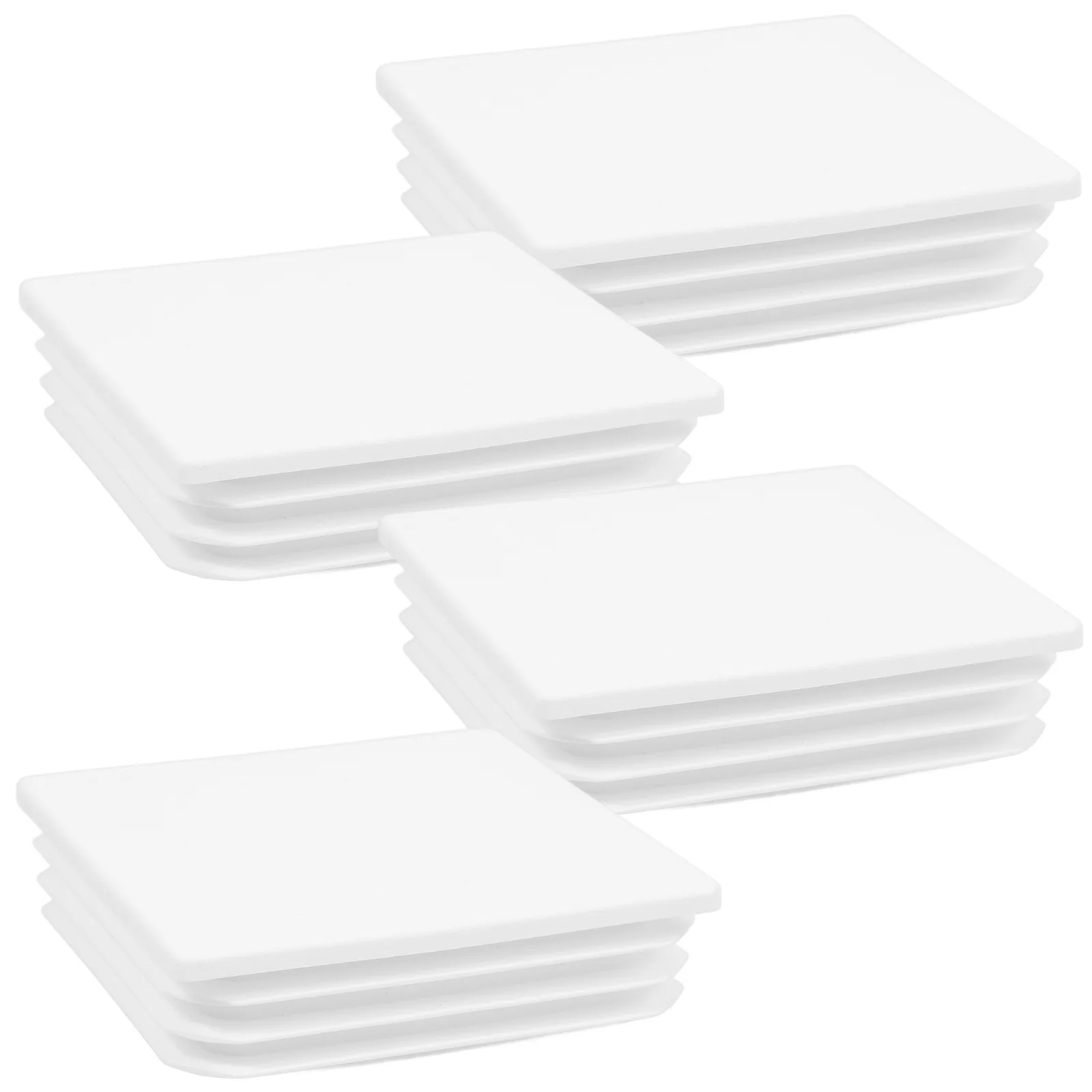 

4pcs Square Post Caps Plastic Fence Post Cap Replacement For Corridor Column Cover Dust Water Debris Protection Abs Fence