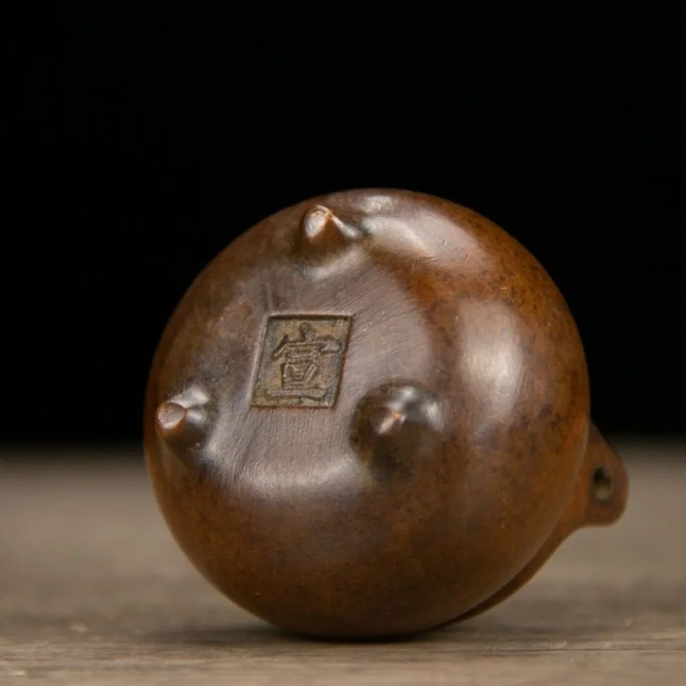 Mini Indoor Incense Holder for Home Use: Large-Bodied, Three-Legged Incense Burner