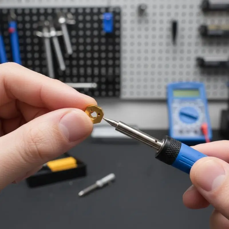 Switch Pro Joystick Soldering Tip 1 Set Soldering Station Kit Accurate Replacement for Game Controller DIY Fix - view 4