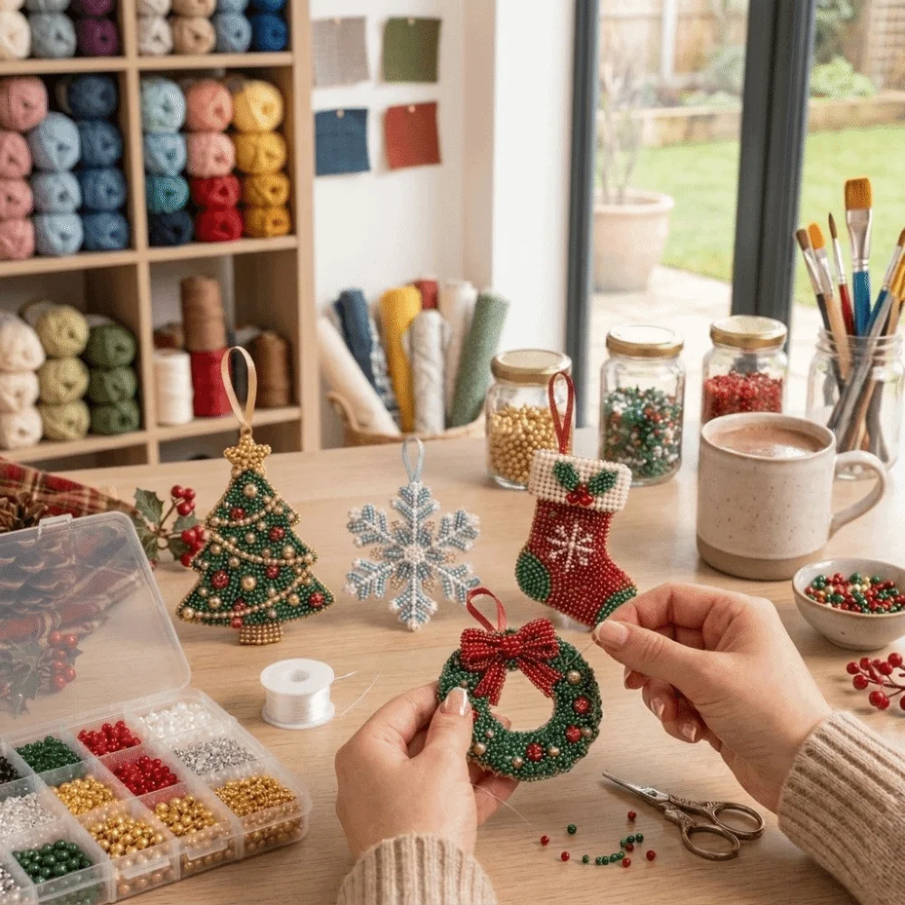 Jewelry Making Event - طقم زينة عيد الميلاد ثلاثي الأبعاد