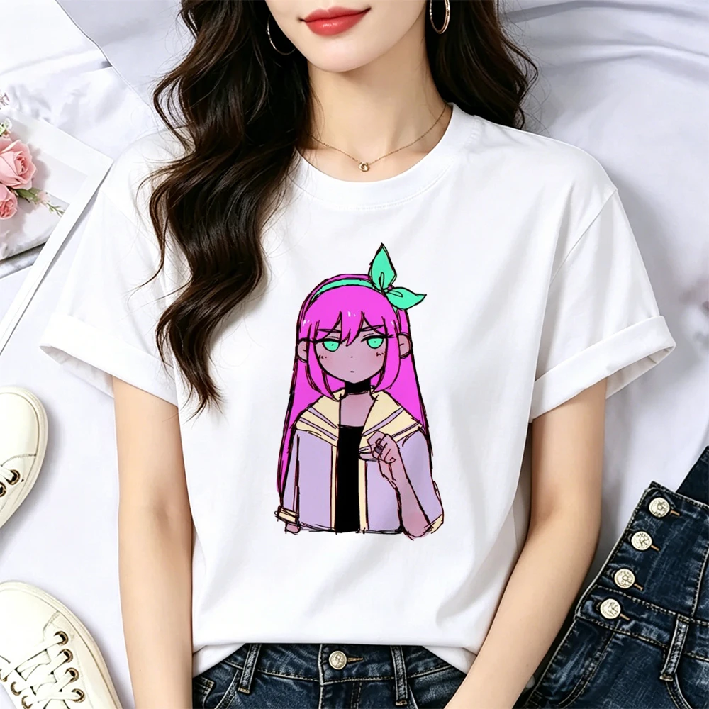 Omori top tees girl gyaru japanese funny cheap 80s t-shirt party dollette funny