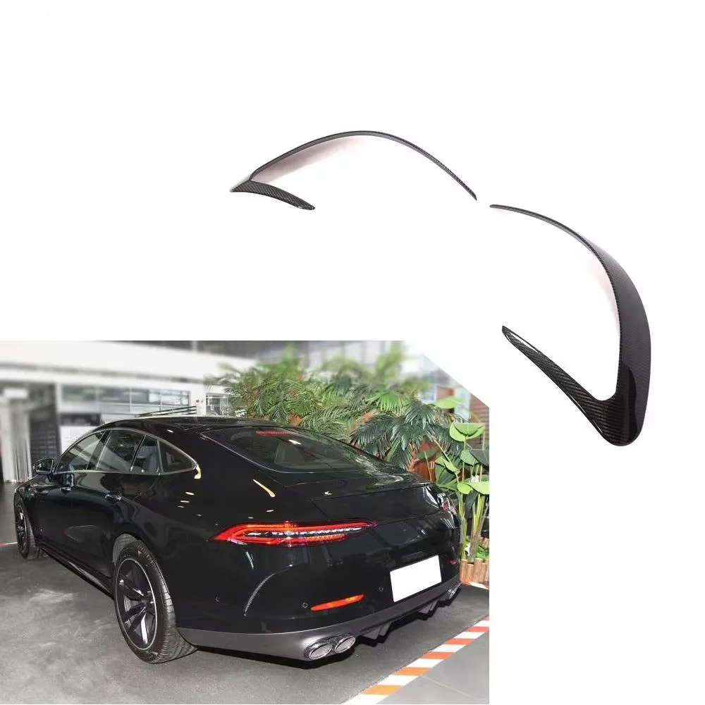 

Ласты заднего бампера из углеродного волокна, канады для Mercedes Benz AMG GT 43 50 53, седан, 4 двери, 2019-2020 гг.