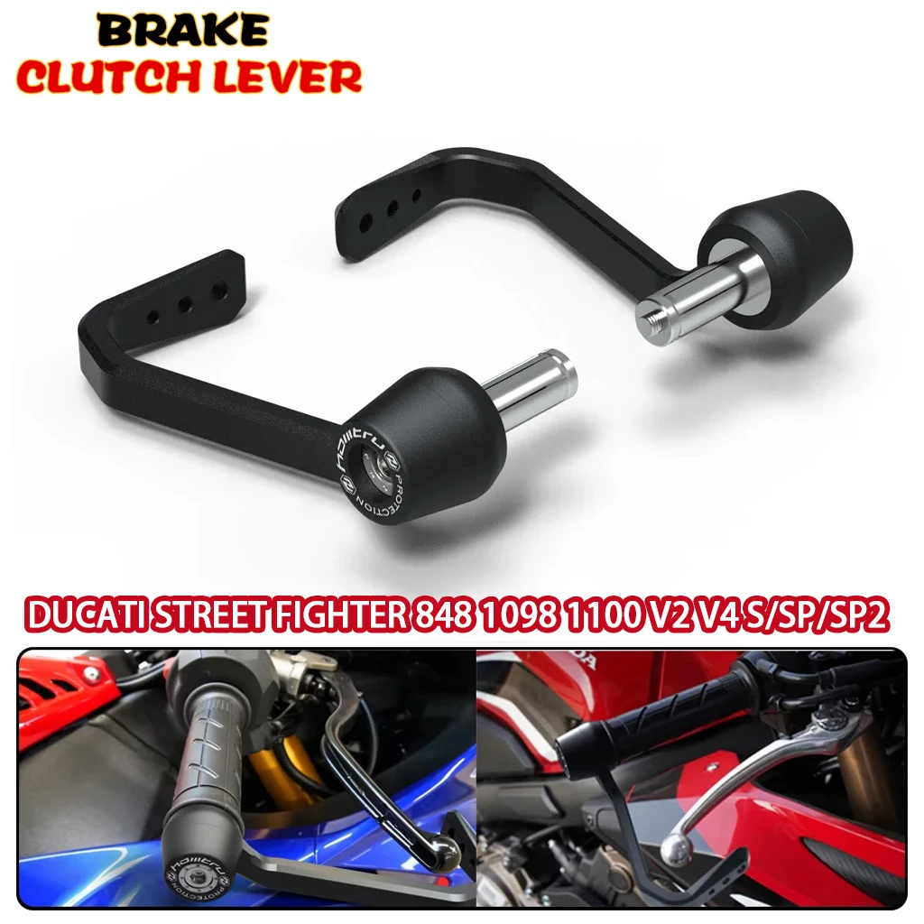 

For Ducati Street Fighter 848 1098 1100 V2 V4 S/SP/SP2 Motorcycle Modification Balance Bar End Brake Clutch Rod Protector