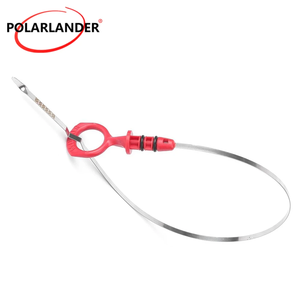 22.8 Inch Engine Oil Dipstick Red O‑ring Handle 9497557 Fit Multiple Volvo Models 1993‑2009