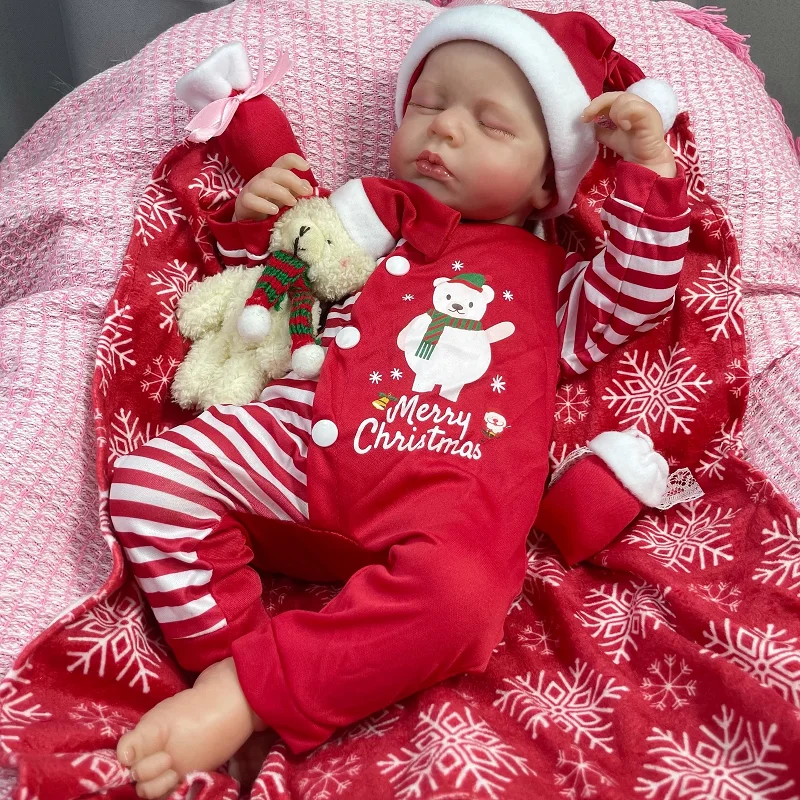 poupée fille de Noël