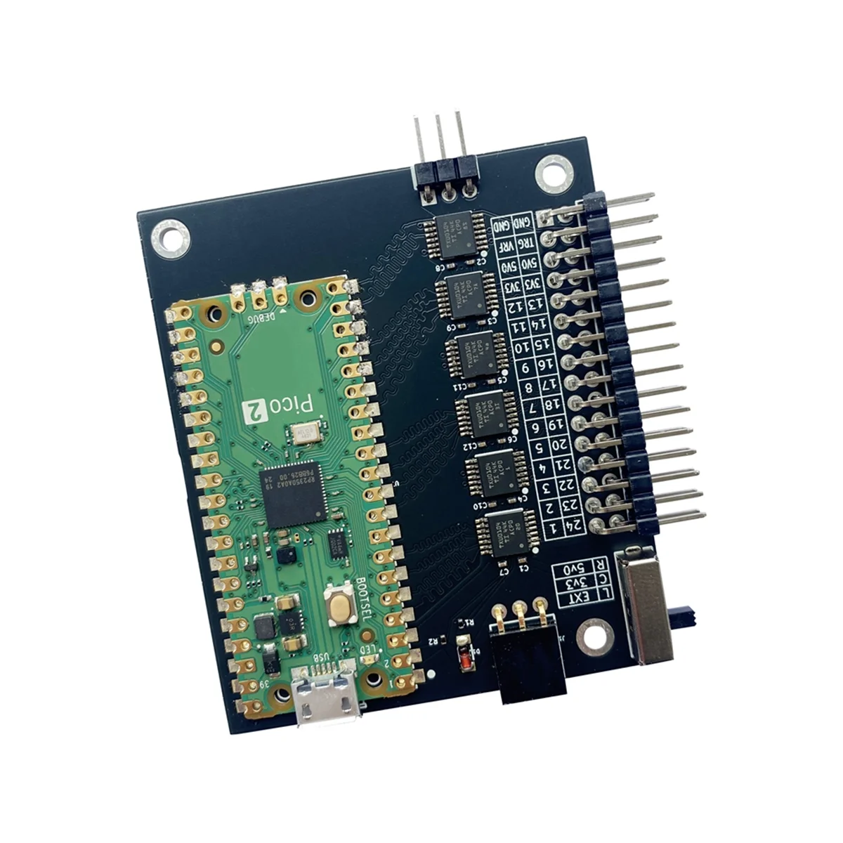 AA08I 로직 분석기 V6.0 RP2350 Pico 2 400MHz 24 채널 로직 분석기 소프트웨어는 Windows, OSX 및 Linux에서 사용할 수 있습니다.