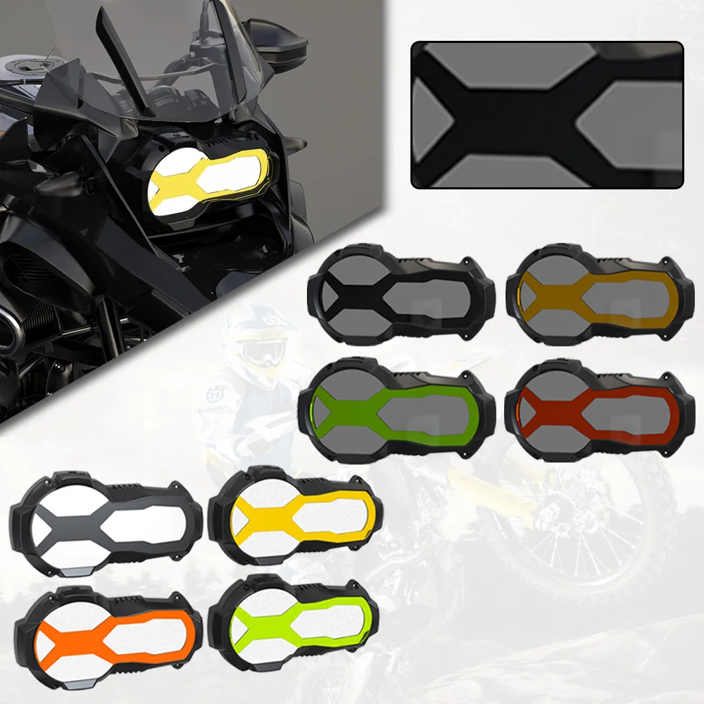 

2025 Motorcycle Headlight Protector Fluorescent Cover For BMW R1250GS Adventure R 1250GS Rallye TE Exclusive Edition 2019-2024