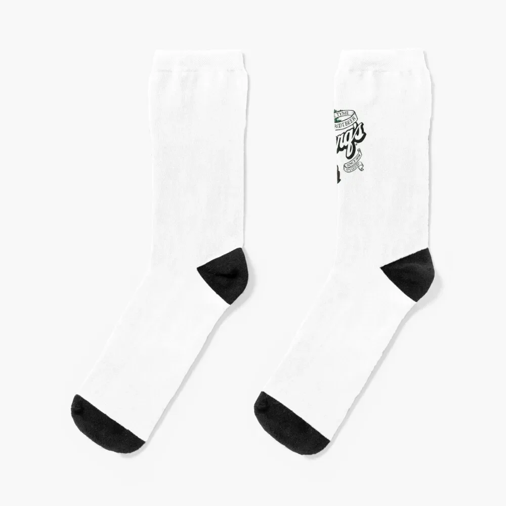 

Barq's Root Beer Logo Socks football hiphop christmass gift winter thermal Men's Socks Women's