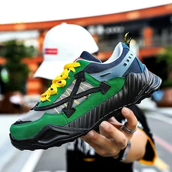 2023 New Arrival Spring Hot Sale Men's Casual Shoes Mixed Color Shoe For Man Comfortable Sneakers Male Non Slip Harajuku Style X