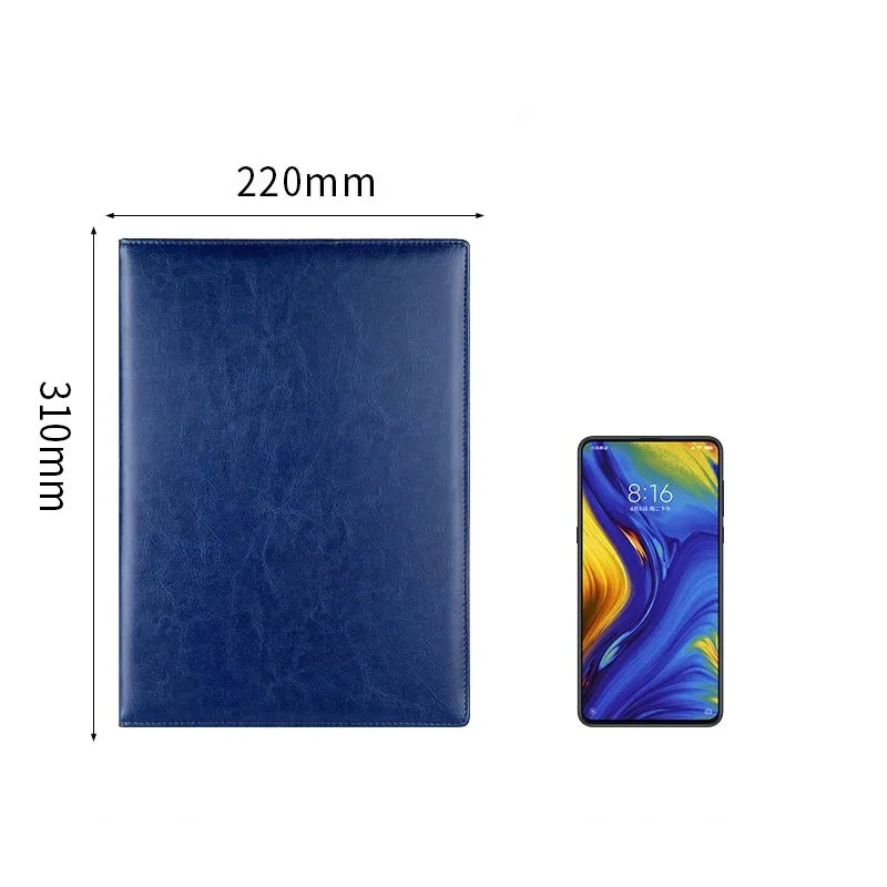 For Holding A4 Certificate folder PU Leather Cover 310x220MM