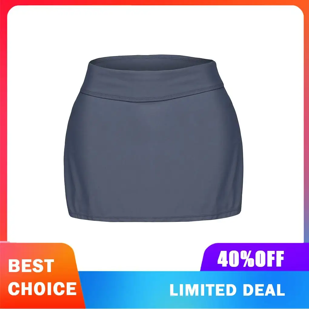 Swimming Skirt Drawcord Good Fit Fast Drying Swimwear Summer Beach