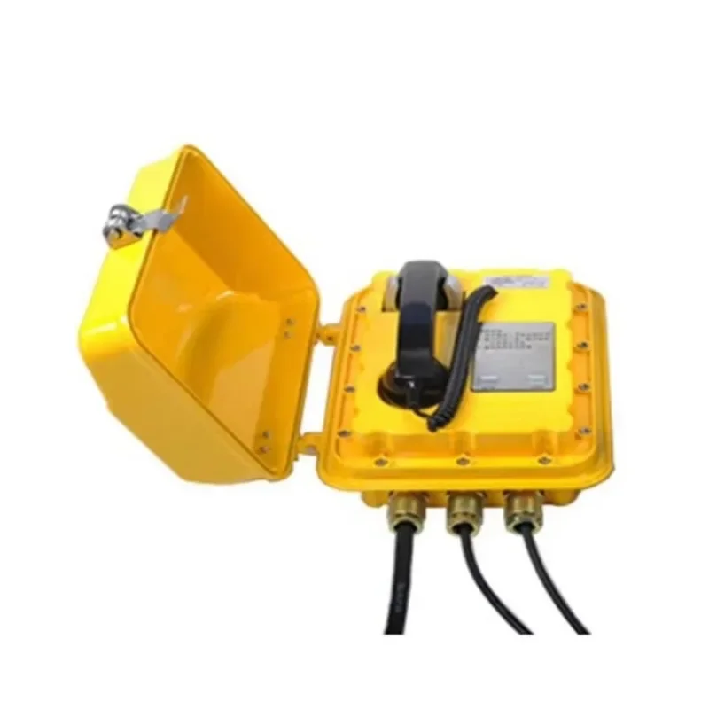 Langlebiges explosionsgeschütztes Bergbau-Telefon-Set für Verstärkertelefone