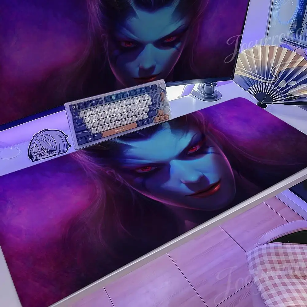 لوحة الماوس الساخن أنيمي 1000x500 القلقاس ساكاموتو أيام XXL كبيرة الألعاب عدم الانزلاق مكتب لوحة المفاتيح الحصير حصيرة مكتبية D-Dota 2