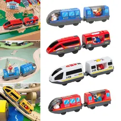 Magnetic Children's Toys New Design Toys Train Compatible With Brio Wooden Train Track Battery Operated
