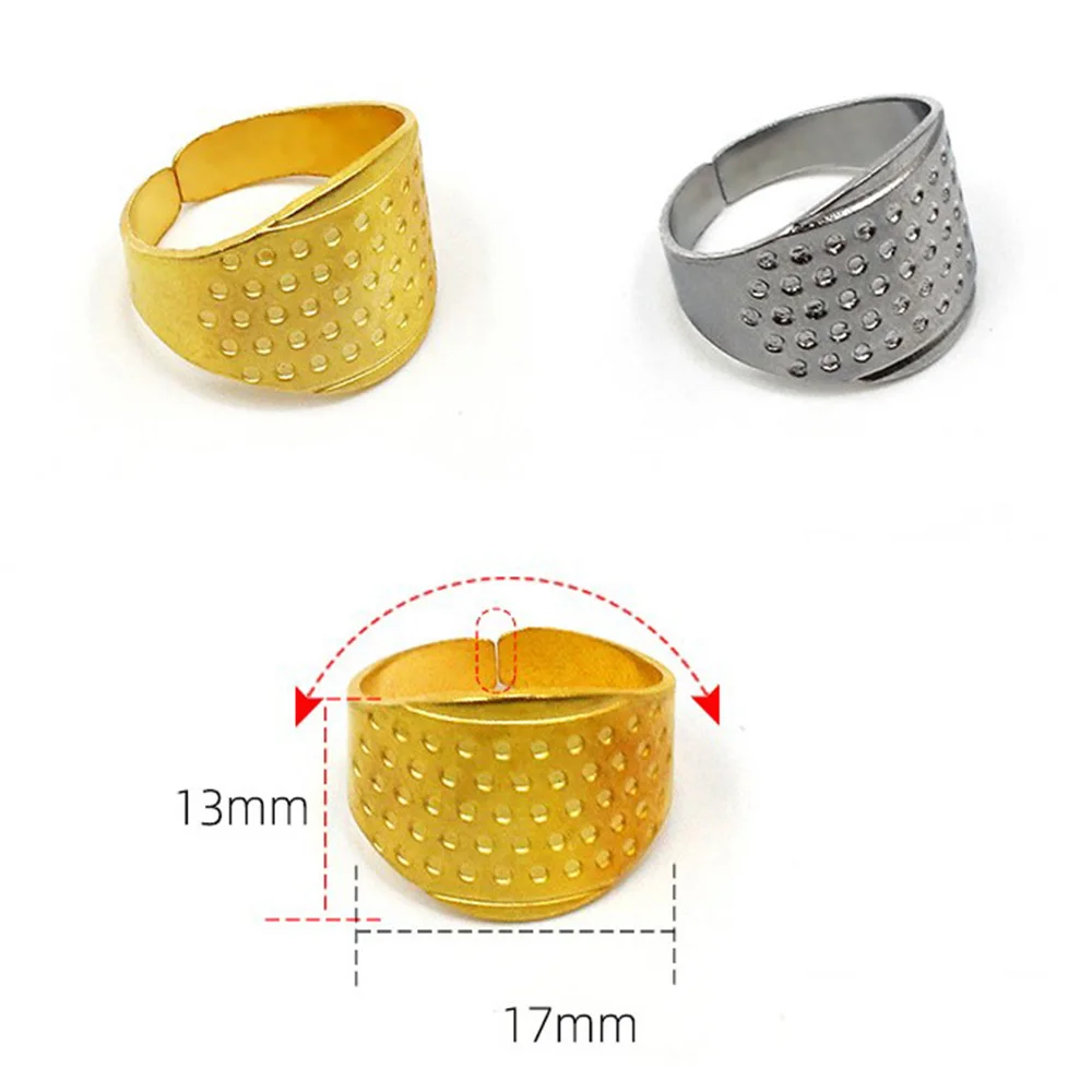 Sewing Tools Finger Protectors Durable Adjustable Hand Sewing Sewing Accessories Protector Fingertip Adjustable Thimble