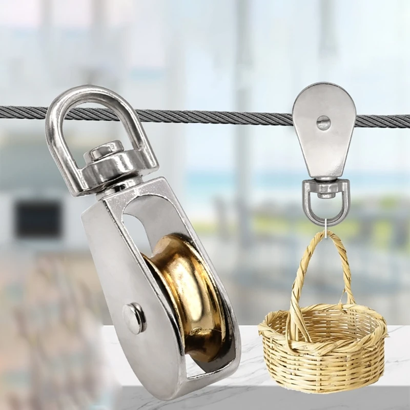 Heavy Wire Rope Pulley Swivel Pulley Suitable for Multiple Applications