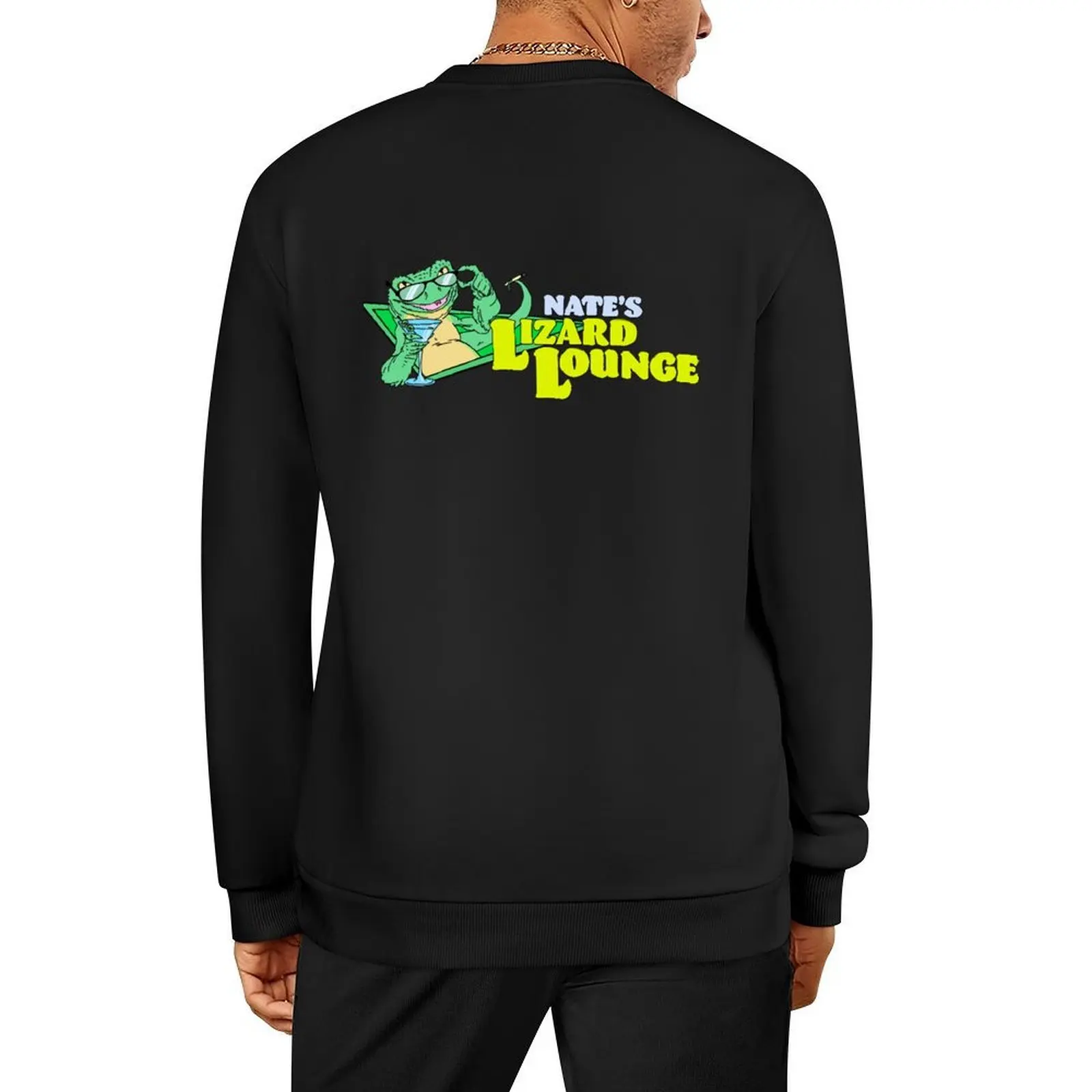 

Nates Lizard Lounge The Rehearsal LogoSticker Essential Pullover fashion men men wear autumn clothes sweatshirt male