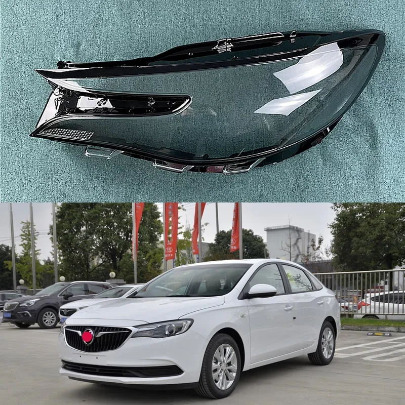 For Buick Excelle 2018 19 20 2021 Car Accessories headlamp shade original high-transparency mask headlamp transparent lamp shell