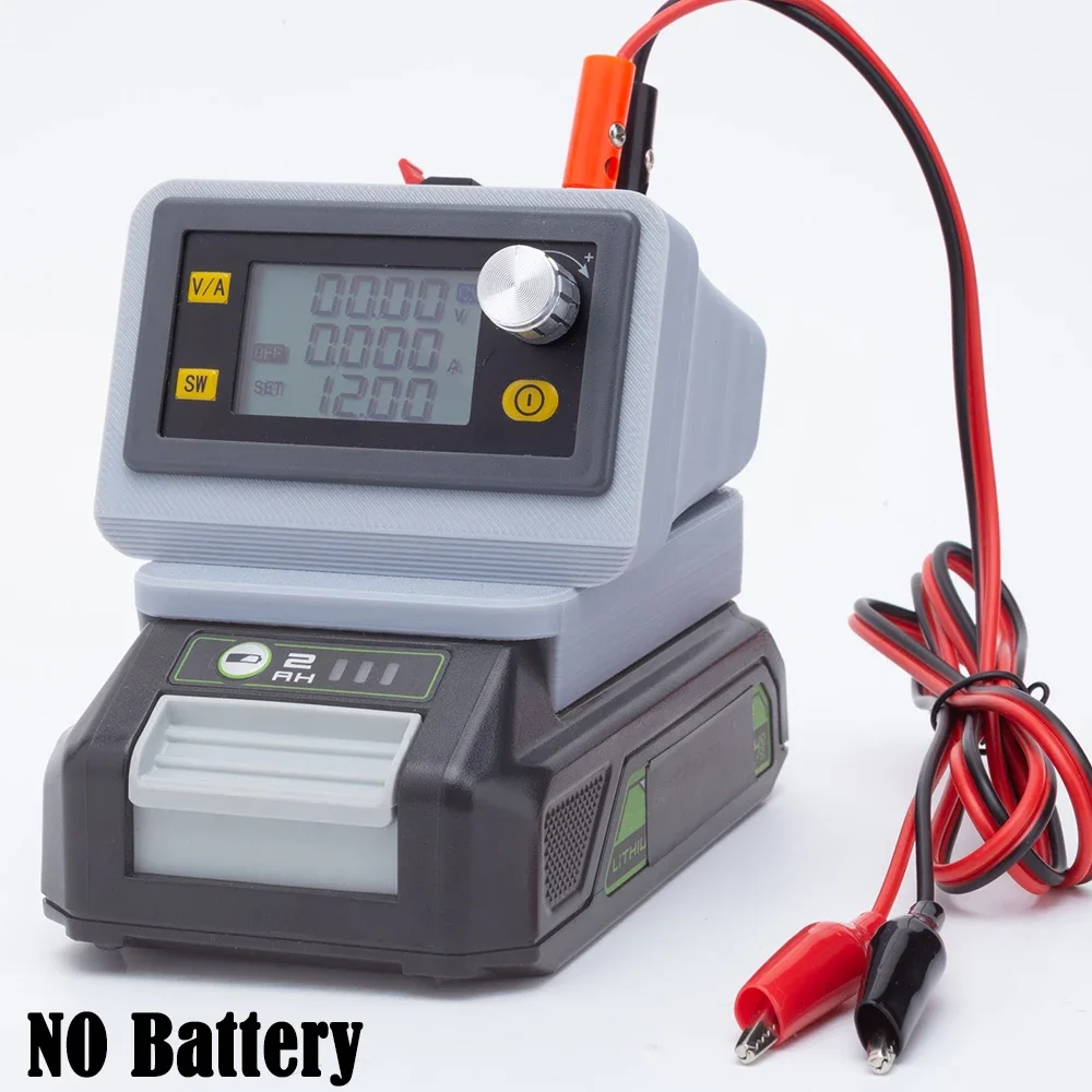 

Portable CNC Adjustable Power Supply Buck Boost Converter DC Voltage Stable Outdoor For Greenworks 24V Lithium Battery