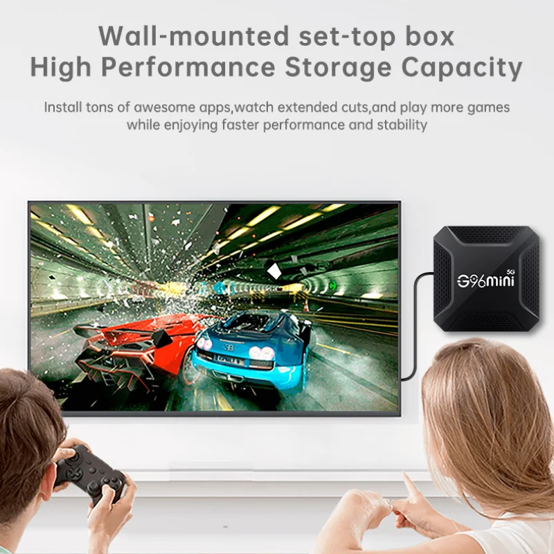 Smart TV Box Android 2.4G Dual WiFi G96mini RK3228 HD 4K Video Decoding 3D Video Media Player Home Theater TV Set-top Box