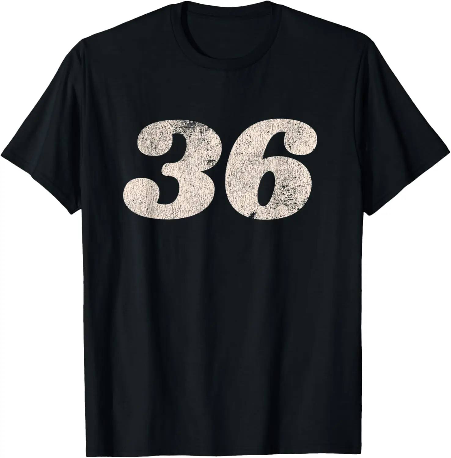

Number 36 (thirty-six) Retro Motorcycle Racing T-shirt