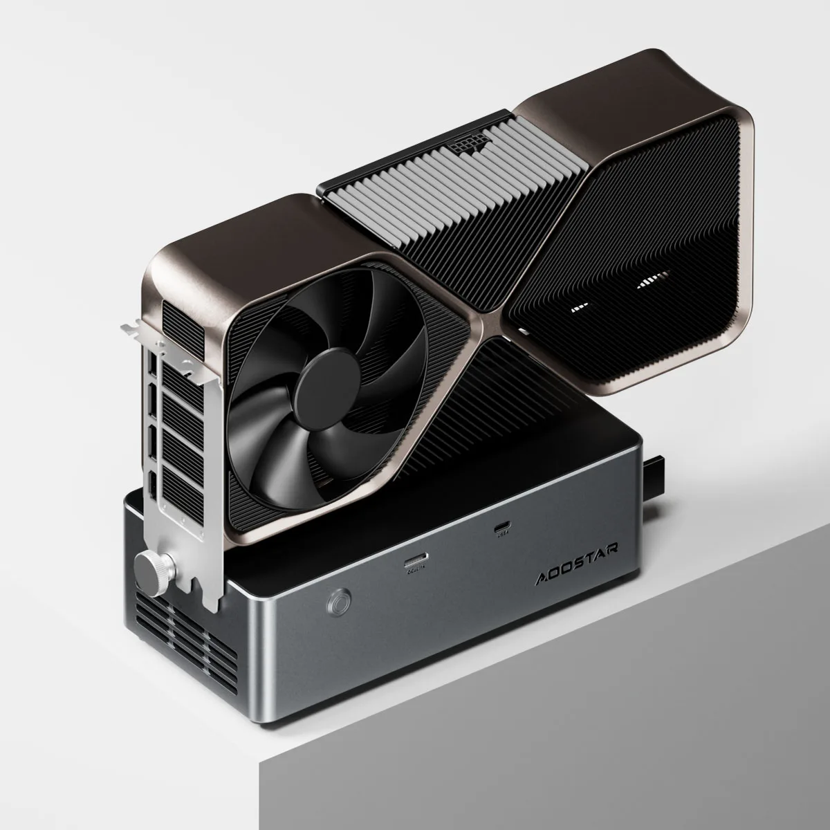 AOOSTAR AG02 External Graphics Card Dock with OCulink USB4, Built