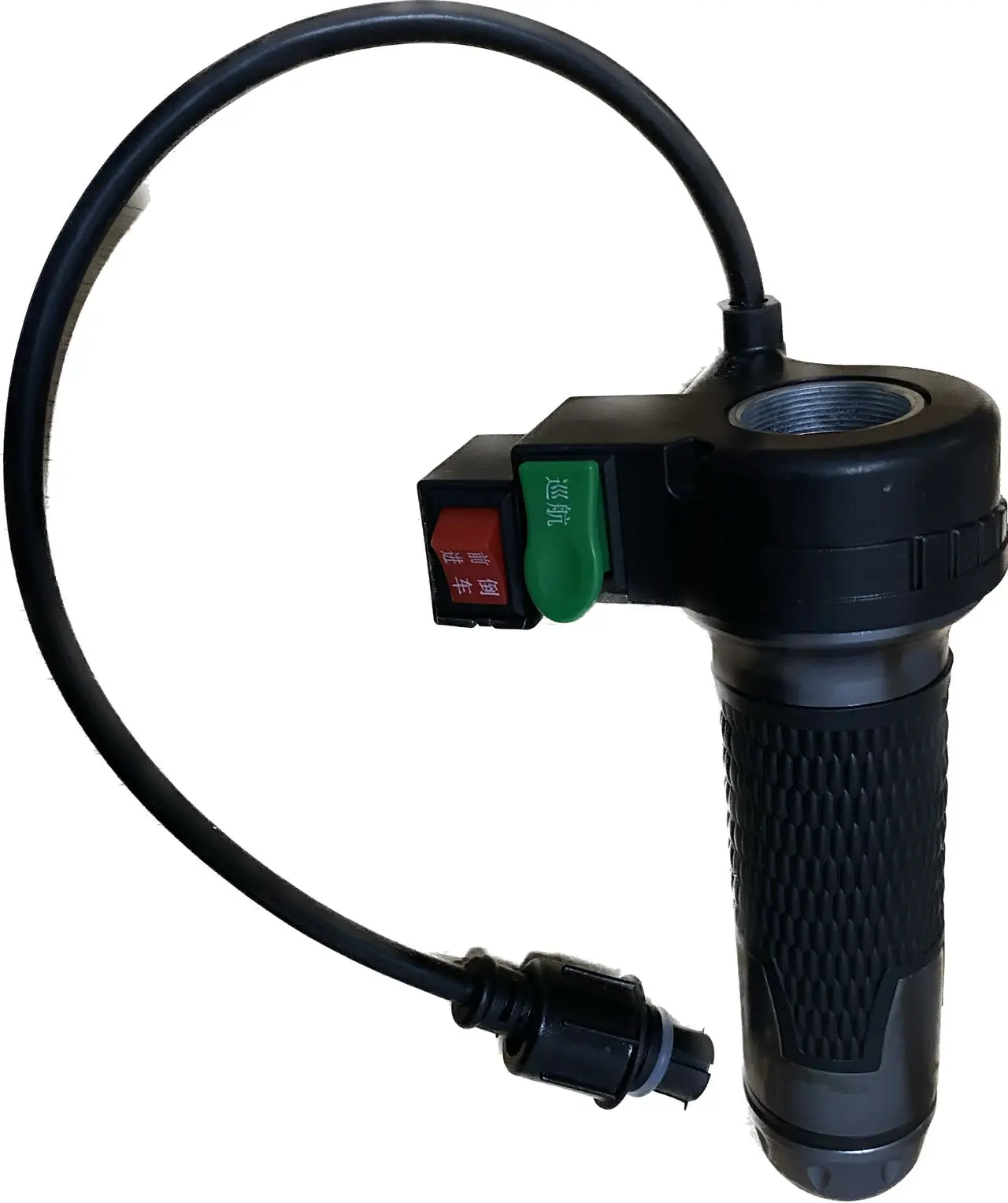 Marine thruster control speed control handle accessories, using waterproof aviation joints