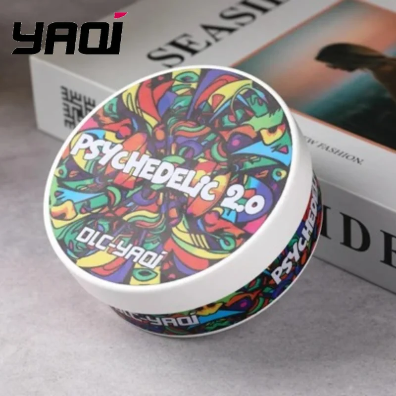 

YAQI Psychedelic 2.0 Artisan мыло для бритья 170 г для мужчин Высокое качество ручной работы увлажняющий и успокаивающий инструмент для ухода за бородой