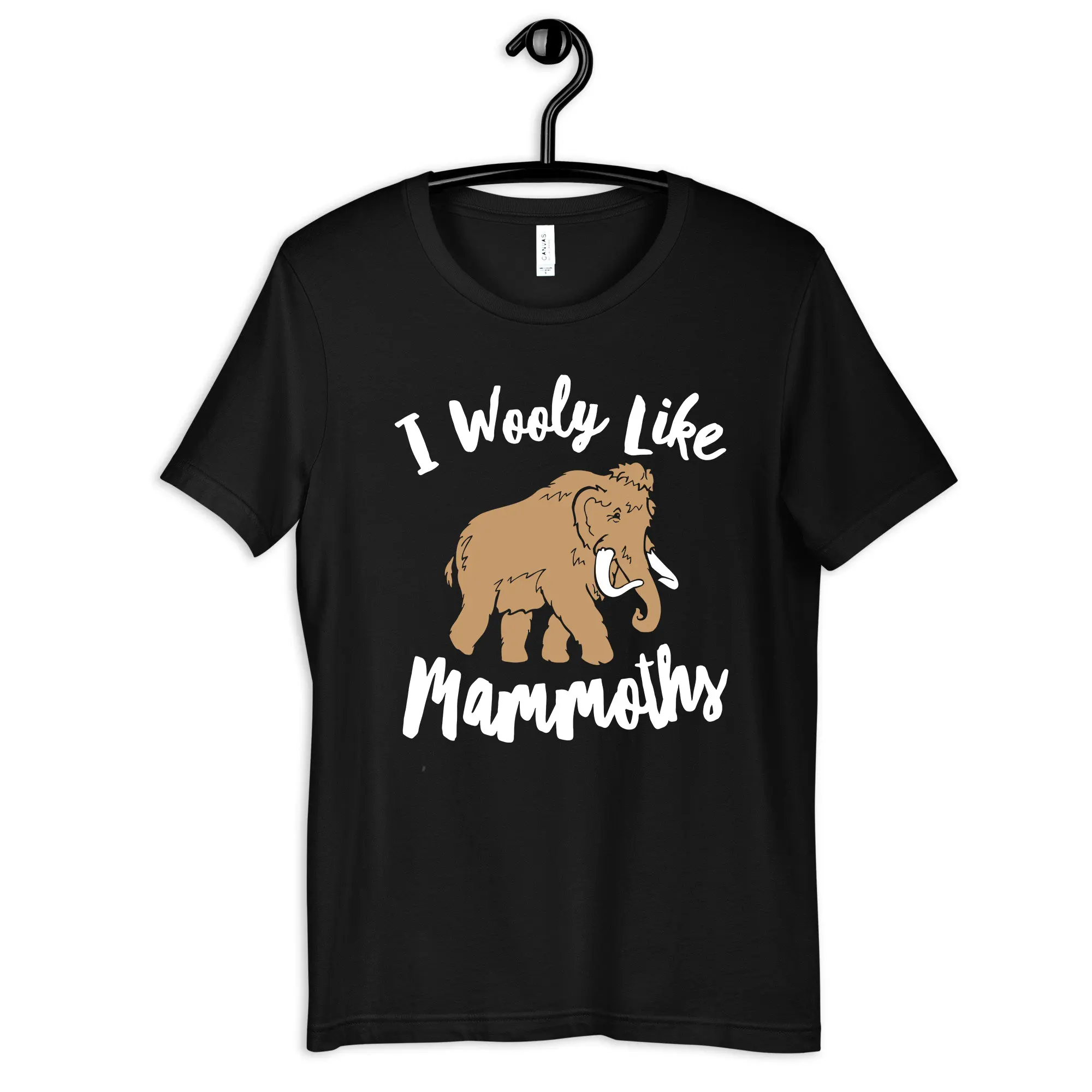 Funny Wooly Mammoth T Shirt Kids Toddler Womens Long Sleeve Humorous Prehistoric Design