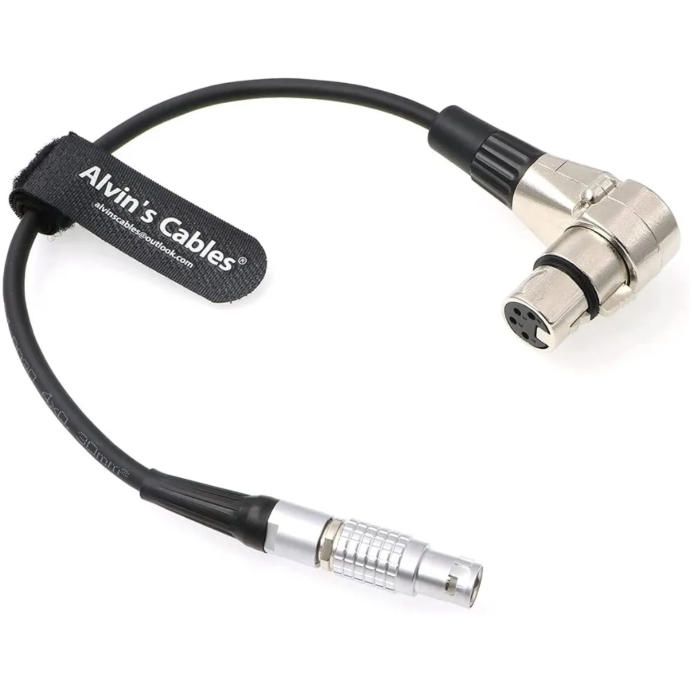 

Alvin's Cables 6 Pin Male to XLR 4 Pin Female Power Cable for DJI Ronin 2 Gimbal Stabilizer for Sony F55 SXS Venice Camera