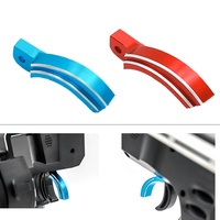 Aluminum Alloy Throttle Trigger for Noble NB4 NB4/NB4 PRO Remote Controls Brake Buckle Arm Brake Rod Toy Replacement Accessory