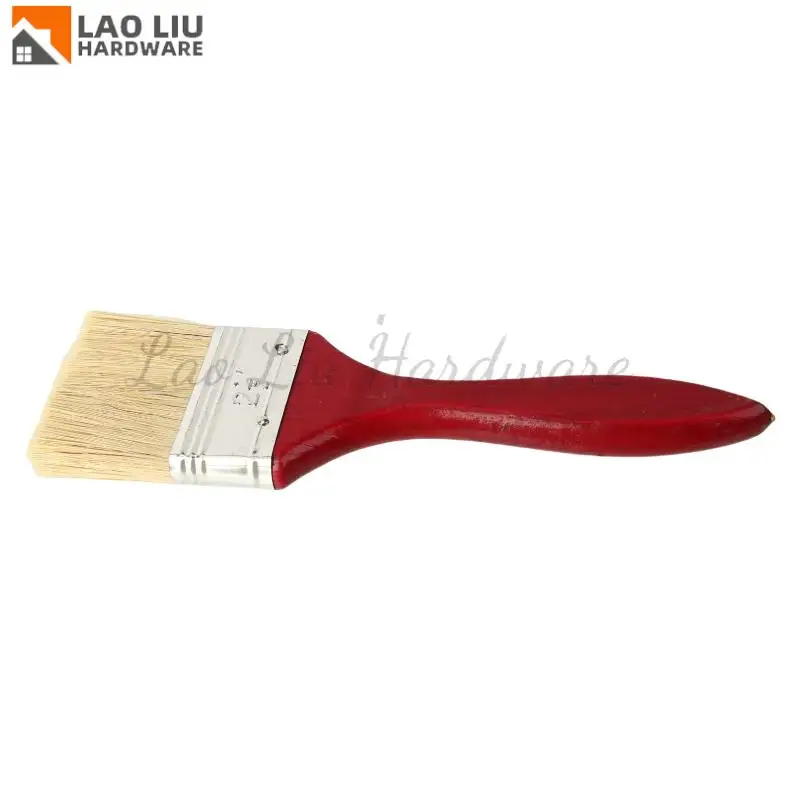 

2.5-inch long wooden handle angled paint brush, industrial decoration furniture decoration DIY preferred brush.