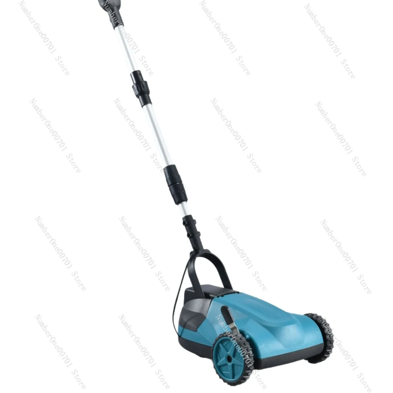 

Hand Push Cordless Lawn Mower, Electric Grass Trimmer with Lithium Battery for Home Garden, Portable Lawn Care Tool