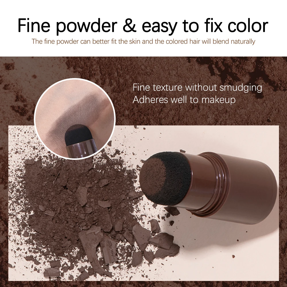 ปากกาคอนซีลเลอร์เส้นผมและรากกันน้ํา – การปกปิดสีเทาทันทีพร้อมแป้งผสม Easy Blend สําหรับผมธรรมดา แต่งหน้าสวย