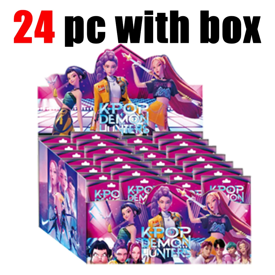 Anime Kpop Demon Hunters Action Figure Toy blind box Derpys Tiger Ranimeumi Mira Zoey Sussy Figurine Doll For Fans Christma Gift