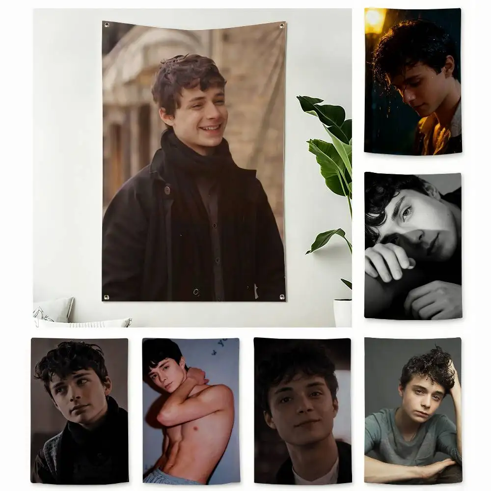 L-Lucas Jade Zumann Gilbert Blythe Home Decor Wall Hanging Vertical Flags Indoor Outdoor