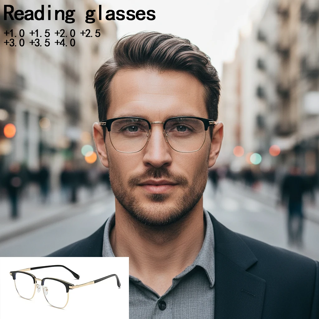 Best-selling High-quality Old-age Reading Glasses Anti-blue Light Protection, Fashionable For Middle-aged And Elderly People630