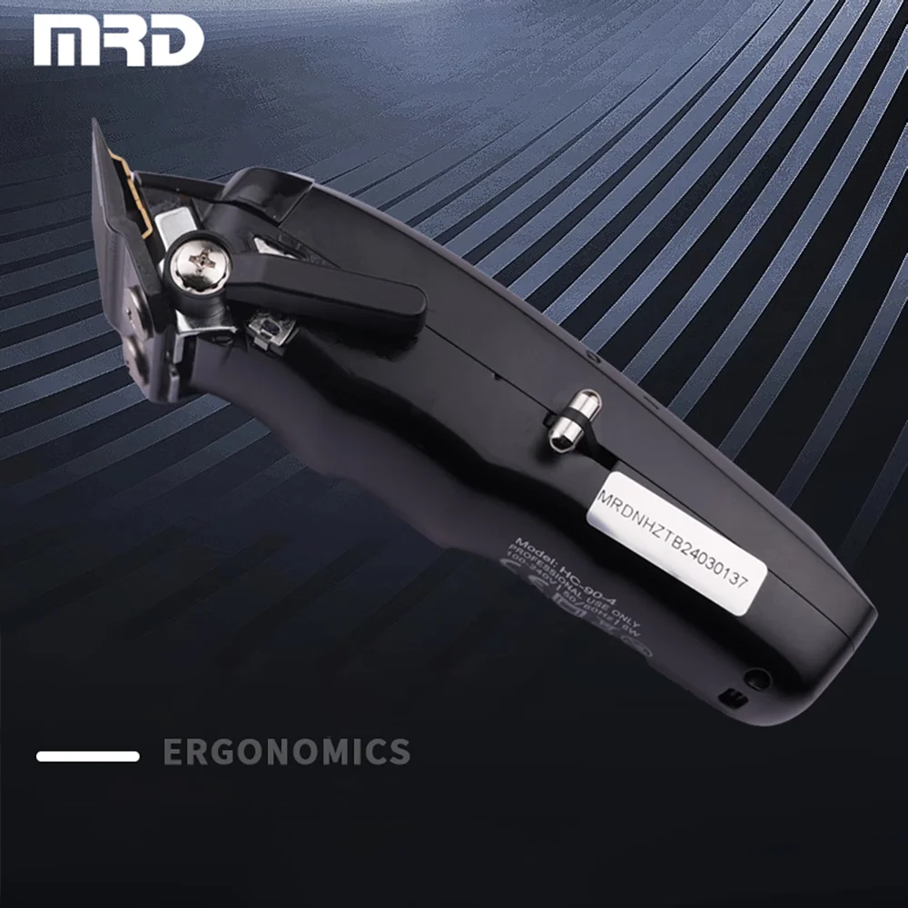 MRD HC-90-4 Smart Brain Hair Clipper Men's Professional Full Metal Lift Height Torque Digital Brushless Motor Cordless Trimmer