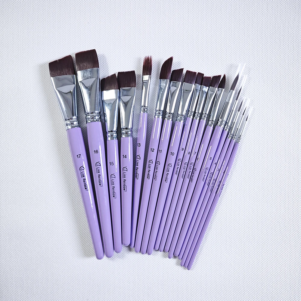 Nylon Paint Brushes For Face Paint Drawing Watercolor Painting Brush Tools Art Supplies