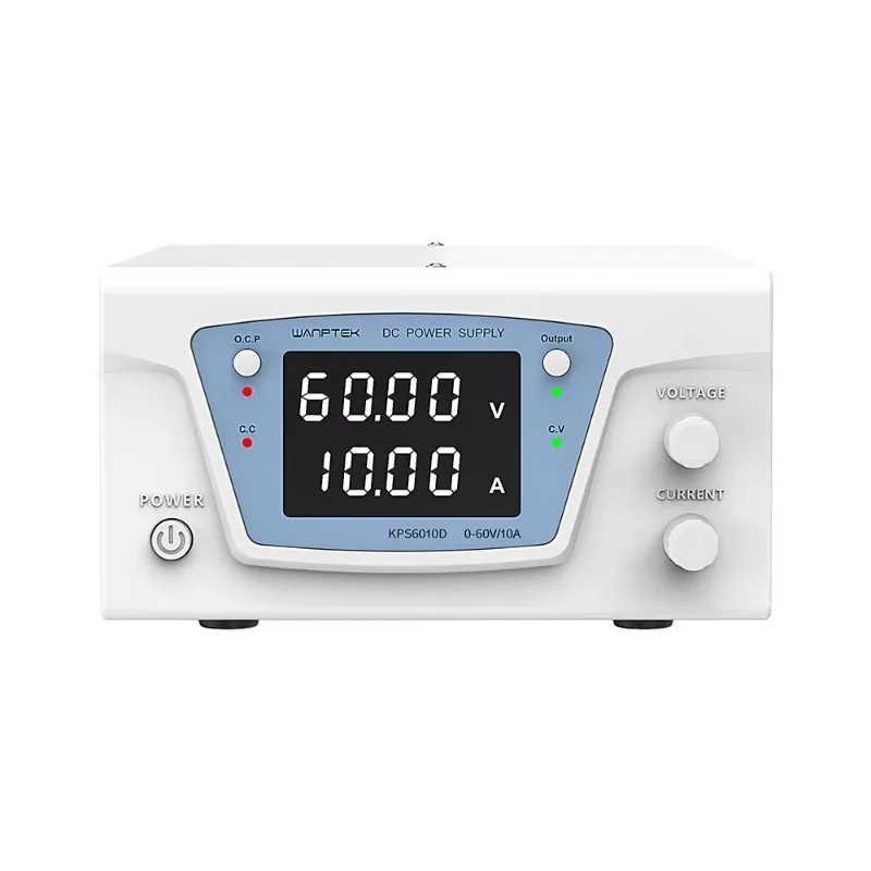 60V 10A BENCH DC ADJUSTABLE POWER SUPPLY, LAB, REPAIR, TEST, MEASURE, DESIGN, SCHOOL, CHARGING, ELECTROPLATE, KPS6010D