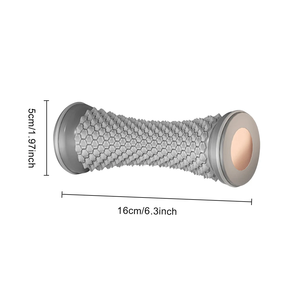 1 шт. роликовый массажер для ног, ролик для подошвенной фасции для йоги, домашний фитнес, доска для давления пальцев, глубокая релаксация мышц, ролик для массажа ног
