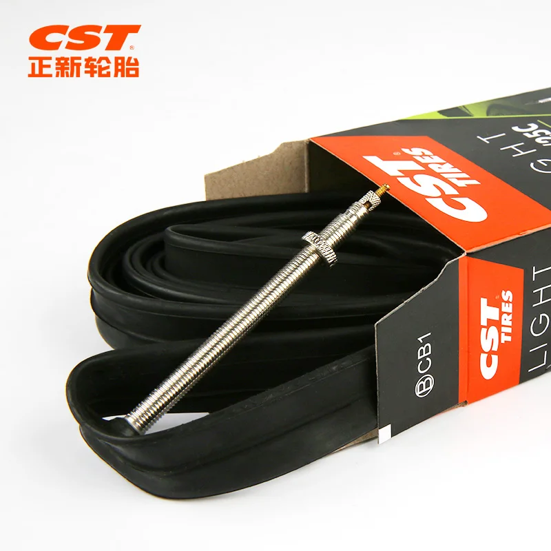 CST Bicycle Tire Inner Tube 27.5 Inch 700 X18/25/32C MTB Road Bike Tube French/Schrader Valve Super Light Tubes 34/48/80mm