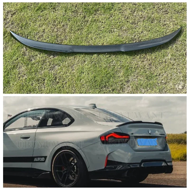 

Trunk Lip Spoiler For BMW 4 Series G26 Gran Coupe 2022+ High Quality Carbon Fiber / ABS Plastic Rear Wing