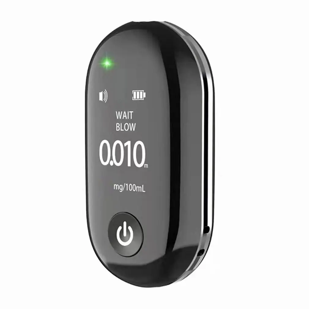Portable Alcohols Detector TFT Display Screen High-Sensitive Non-Contacting Breath Blow Tester Quick Response BAC Testing Analyz