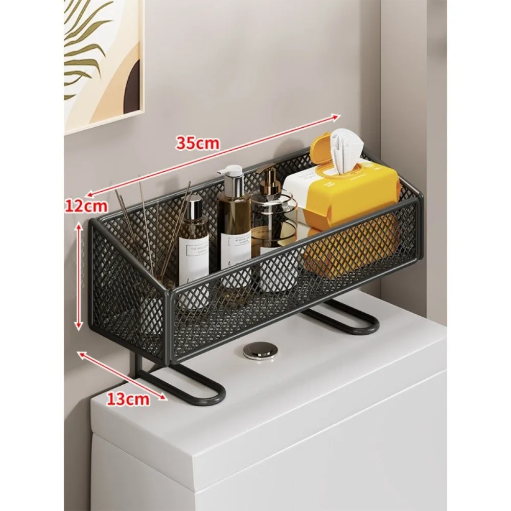 

Multifunctional Design Bathroom Organizer Heavy-Duty Waterproof Wall-Mounted Shelf Space Saving Adjustable Shelves