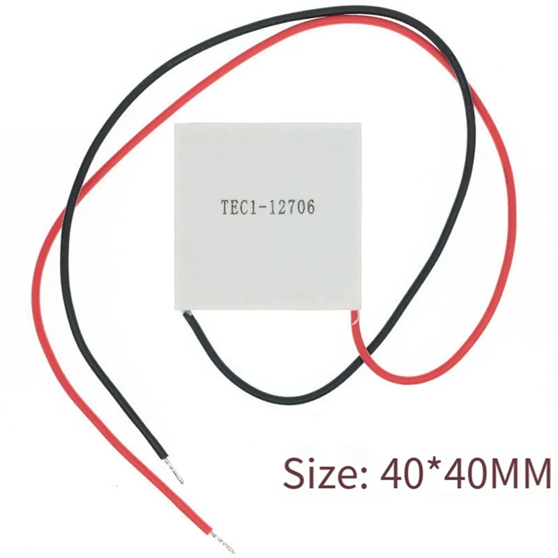Tec1-12706 بلتييه مبرد حراري 40X40mm 12V أشباه الموصلات التبريد Qcmax 60-72W قطعة التبريد-A22R