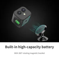Mini Wireless WiFi Dual Camera Two-way Intercom D3 Mobile Phone Wireless Network Camera Remote Monitoring Camcorder HD 4K