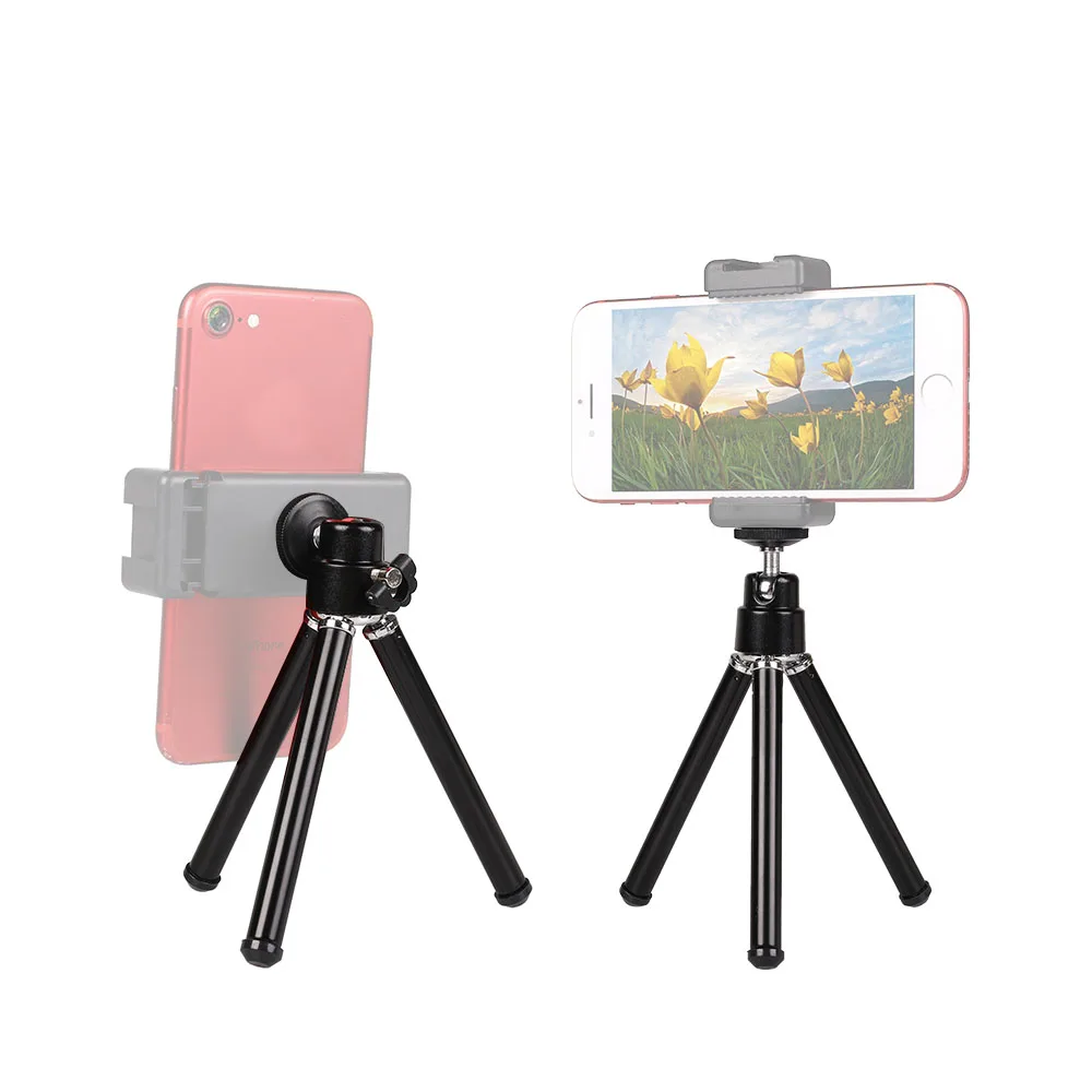 Two-section retractable bracket mini-pocket portable tripod for Micro single camera and sport camera