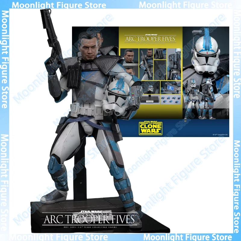 

In Stock 100% Original HotToys TMS132 Star Wars ARC Trooper Fives 1/6 Anime Action Figure Toy Gift Model Collection